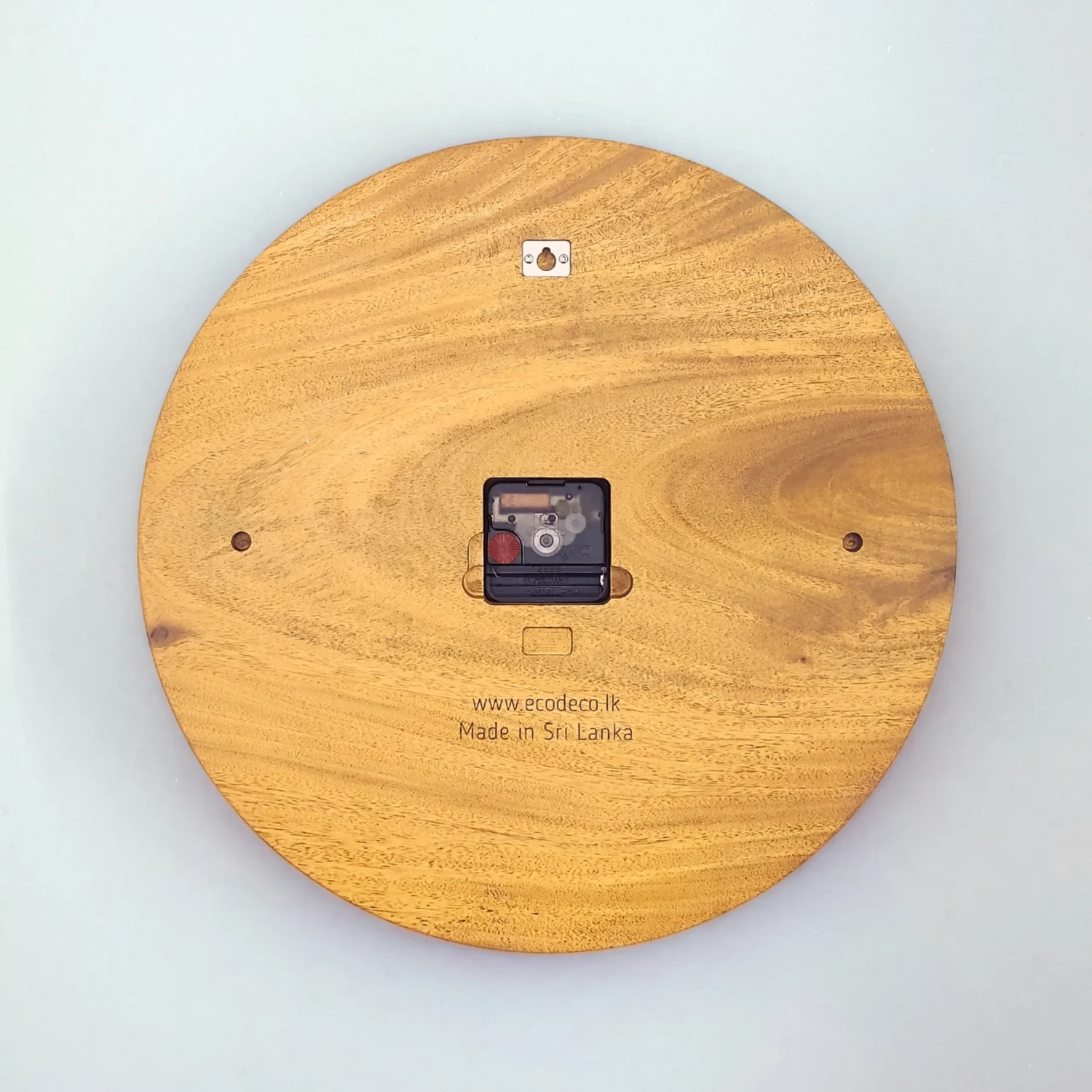 Rugged Mark Solid Wood Wall Clock