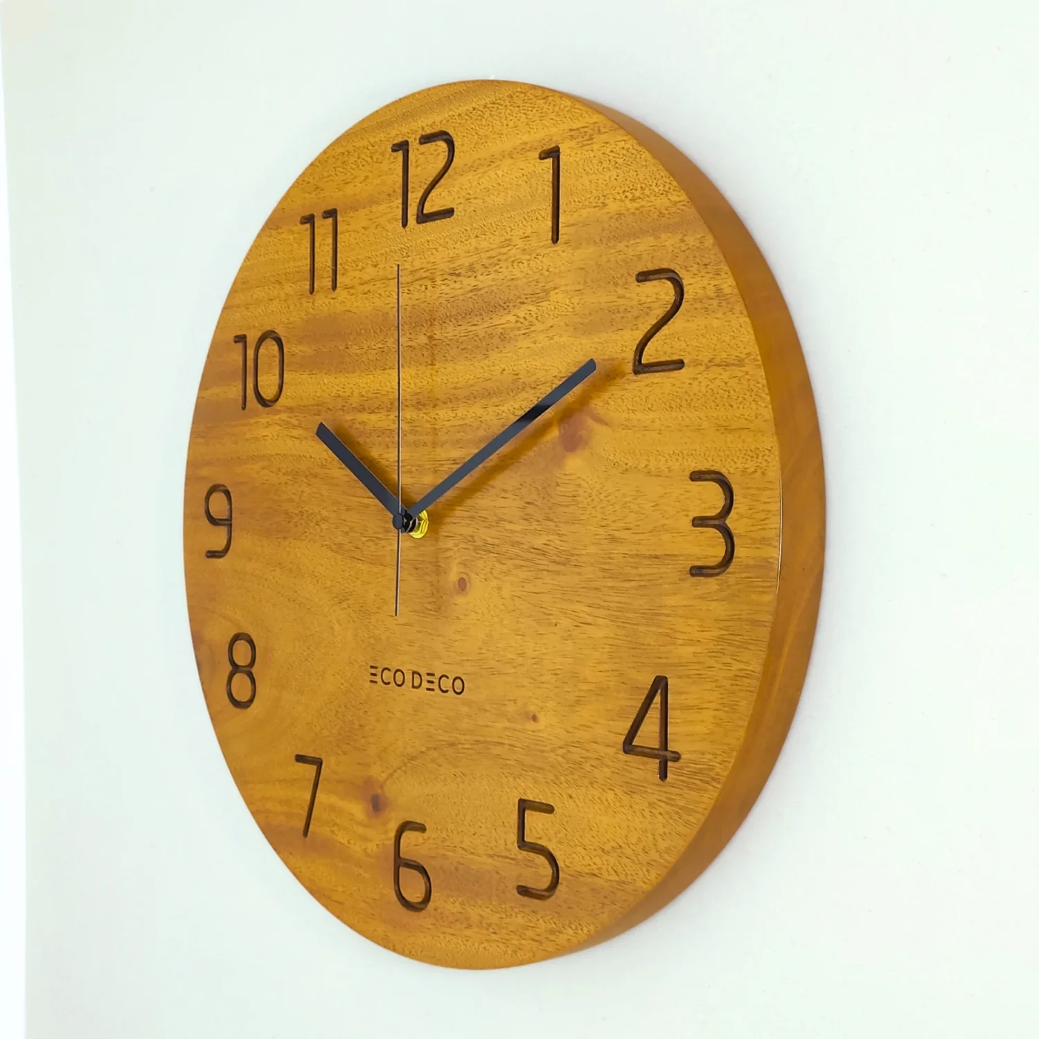 ecodeco-minimalist-elegance-right Minimalist Elegance Solid Wood Wall Clock